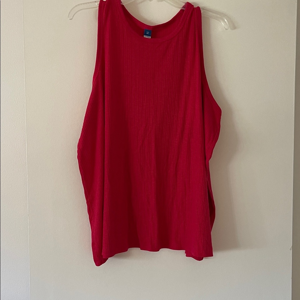 Old Navy Scarlet Sleeveless Tank Top